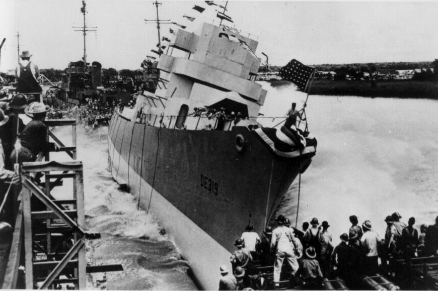 Photograph, USS Leopold, 1943 United States Coast Guard Activity: The
