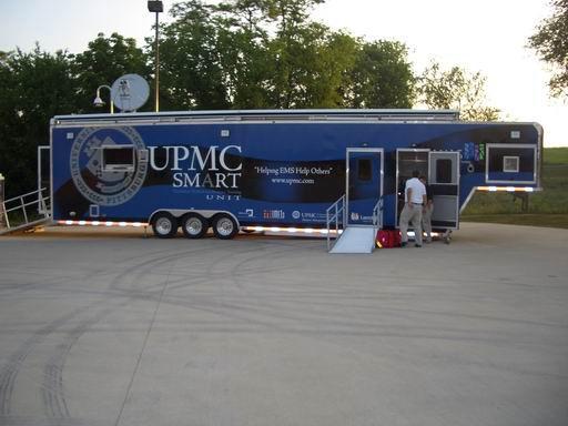 SMART Unit and Communications UPMC SMART Unit Fully deployable 2 bed surgery suite Triage Training & simulation