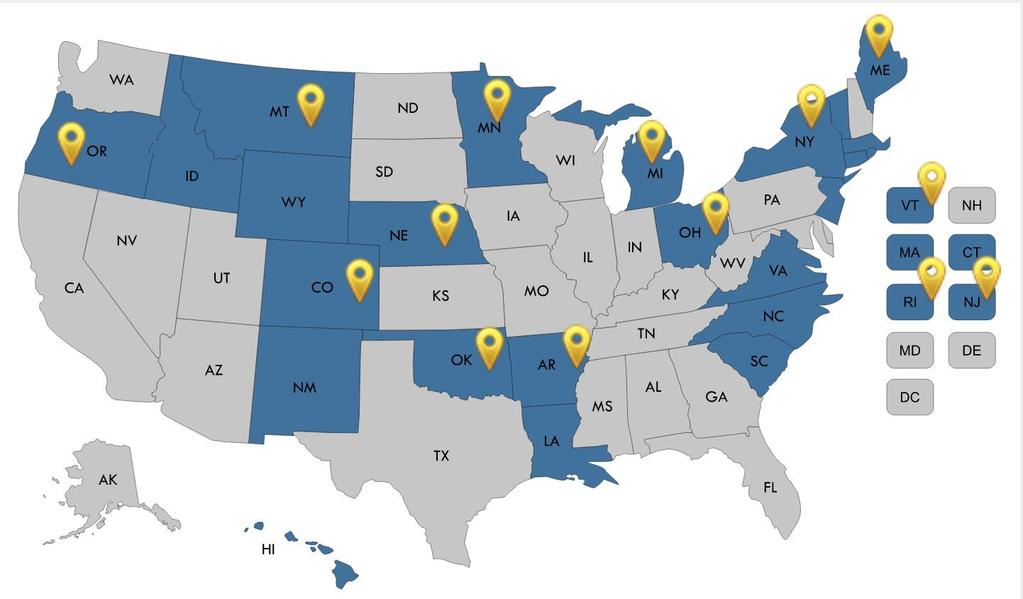 24 states actively making Medicaid payments to medical homes, including 14 multi-payer initiatives For more information,