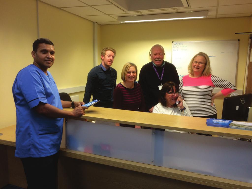 Primary care out of hours team at the Urgent Care Centre, Royal Victoria Hospital