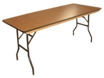 95 Rustic Trestle Table K1009 Size: W: 2.6ft/76 cm.