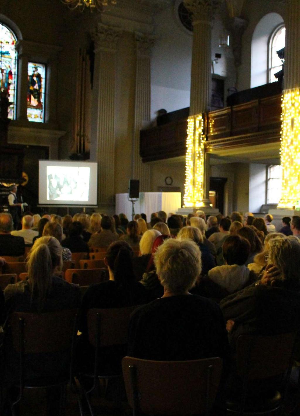 21 Visitors at a talk by Lost Glasgow in our