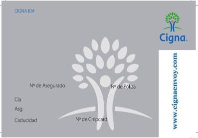 Your Cigna Global ID card Keep your Cigna Global ID card with you at