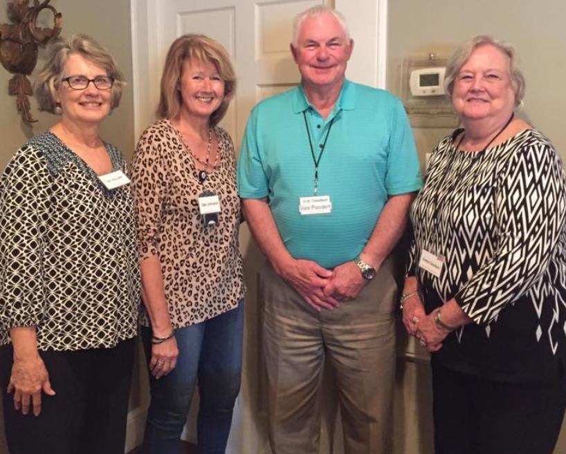 Jim Cherry (to the right with Davidson and Jim s wife, Marcia) has been appointed to the State Executive Committee as a Director at Large.