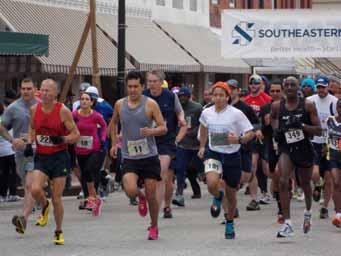 The Robeson Road Runners Club coordinates the event held each year in the early spring in historic downtown Lumberton.