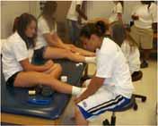 As a result of this collaboration, over 600 athletes receive physicals that our athletic trainers arrange at each high school.