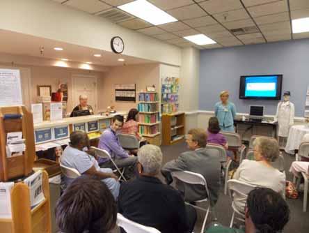 During National Hospital Week in May, CHEC hosted a Lunch & Learn series for its patrons featuring local doctors each day of the week.