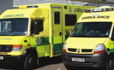 service for residential and nursing care homes. Ambulance Service The Island s ambulance service delivers all emergency ambulance and non-emergency patient transport for the Island s population.