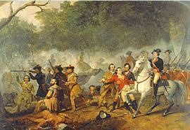FRENCH & INDIANS AMBUSH THE BRITISH JULY 9, 1755 G.