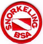 The Mile Swim, BSA emblem is earned by swimming a continuous mile under safe conditions in the presence of a special