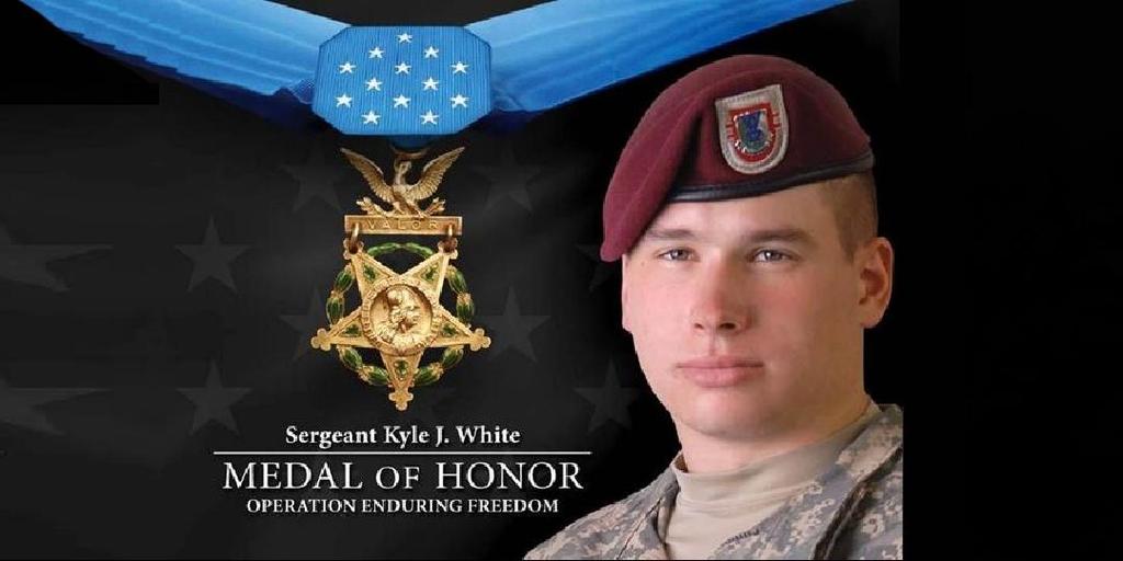 Kyle White Post 9/11 GI Bill Alumni and Medal of Honor Recipient College was a breeze. There was always a solution.