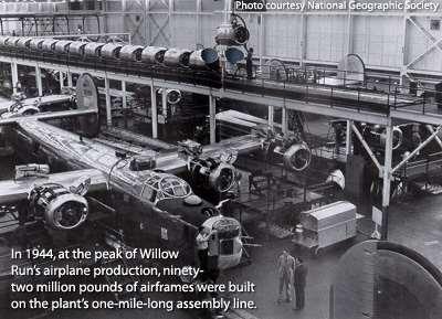Willow Run was the embodiment of American ingenuity,