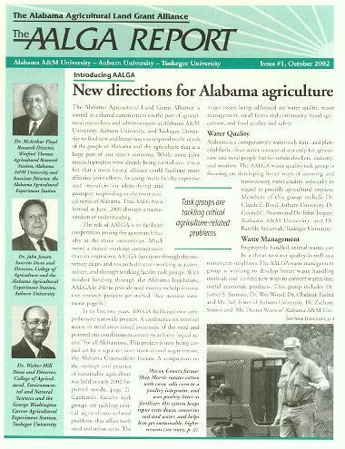 Innovation #1: Look in the Mirror (AALGA) Alabama Agricultural Land Grant Alliance (AALGA) Alabama A & M University, Auburn University, Tuskegee University A Shared Working Commitment (MOU) Funded By