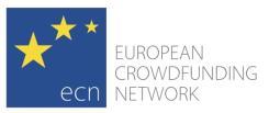 3 European Crowdfunding Network The European Crowdfunding Network AISBL (ECN) is the professional network promoting adequate transparency, (self) regulation and governance while offering a combined