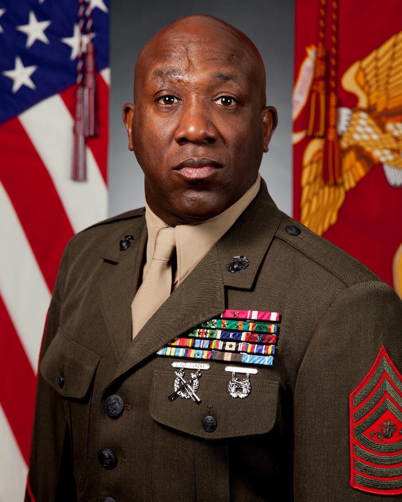 US Marine Corps Organization Sergeant Major of the Marine Corps Ronald L.