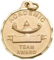 Academic Team Award IR27G, 1-1/2 Gold