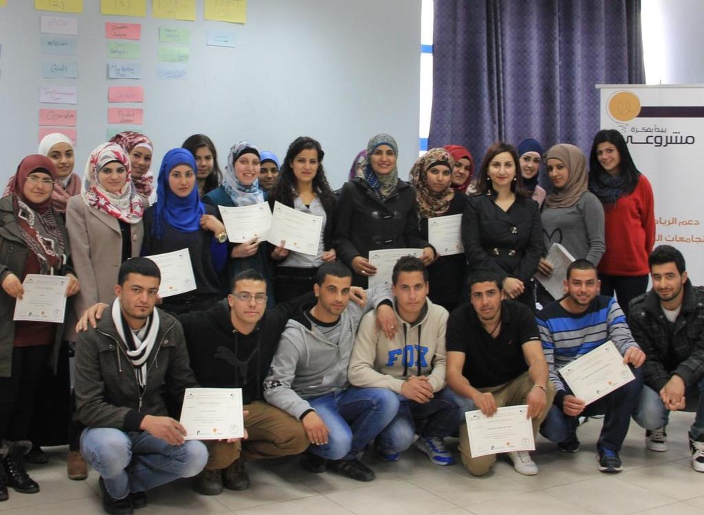 5 My project starts with an idea Increasing entrepreneurship awareness among Palestinian youth The program targets aspiring students in their senior year by providing them with valuable resources,