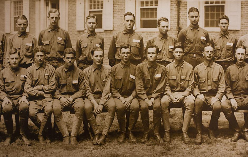 1955 Company F, Harvard ROTC 1918.