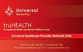 WorkerPlan truvalue WorkerPlan truhealth WorkerPlan truwellness A basic option providing facilitated occupational health assessments by qualified medical