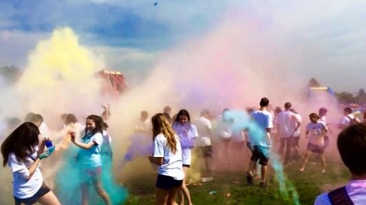 This is a fun color run to benefit the Art Department of Eisenhower