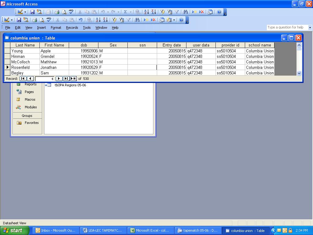 3.) In the dialogue box, find the MS EXCEL FILE that was returned from DHCS, select or highlight and click IMPORT. 4.
