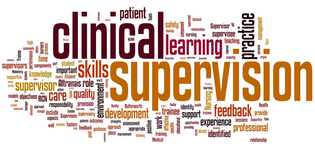Handbook for Clinical Supervisors:
