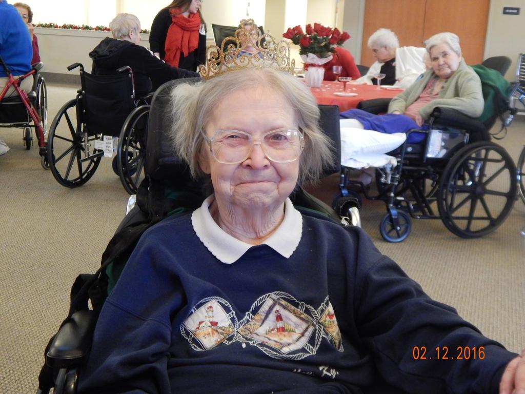 Valentine s Day Party at the Healthcare Center On Friday, February 12th, the residents at the