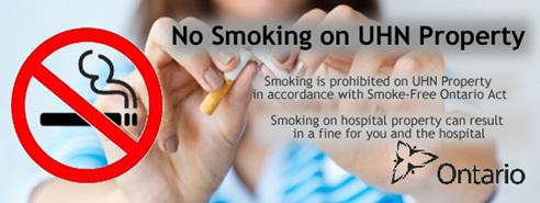 No smoking please! Lyndhurst is a smoke-free facility as of May 31, 2017. There is no smoking on the grounds of the hospital.