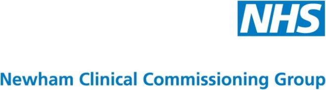 Item 1.2 Newham Clinical Commissioning Group (NCCG) Minutes of the Part I meeting of the Board held on Wednesday 14 th December 2016, 13.30pm- 16.