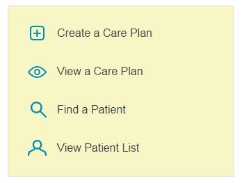 This facilitates sharing the workload of care plan management amongst our team, because one team member can progress work owned by another team member.