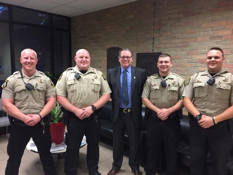 DeputyJason Kruithoff, Deputy Michael Murphy, Deputy Brandon Berens, and Deputy Cory