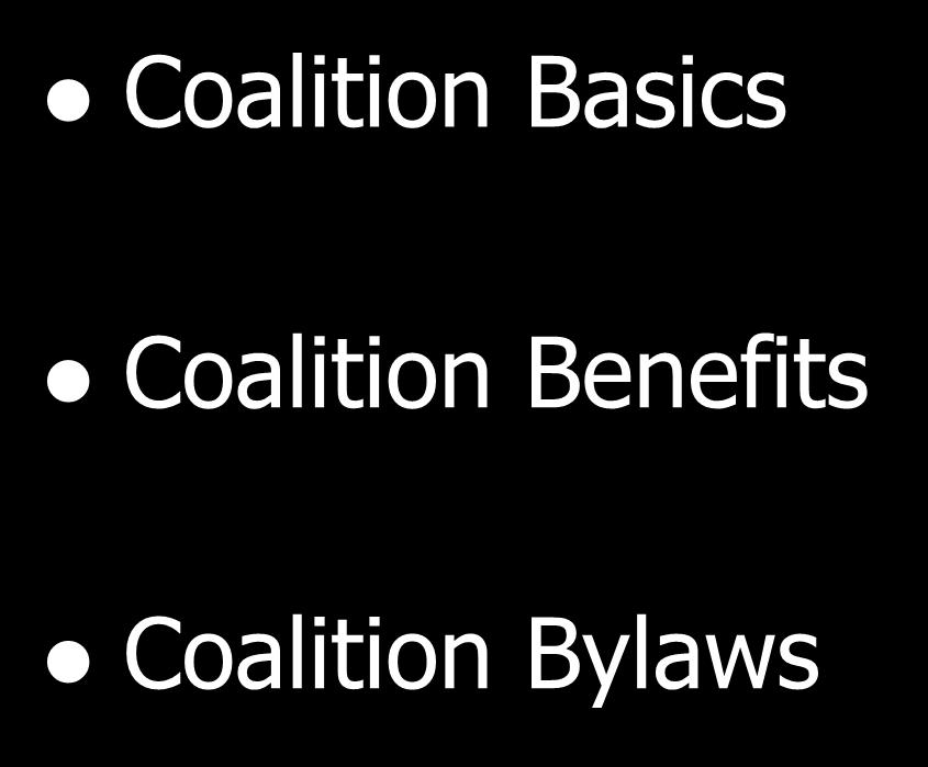 Central Ohio Healthcare Coalition Basics