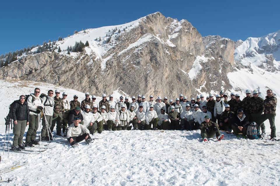 In March, D Squadron deployed to France for Mountain operations training with our sister Regiment, the 4 e
