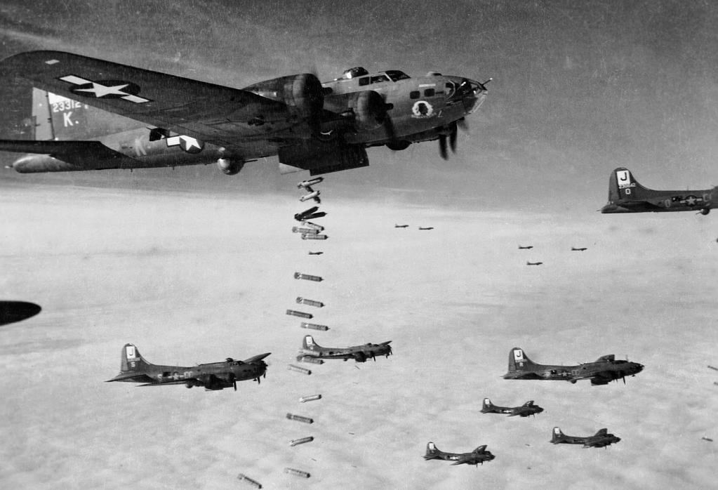13. Destruction from the Air: Strategic Bombing in World War II 1 World War II saw the rise of airpower as a key striking force in war, and the first widespread use of strategic bombing the dropping