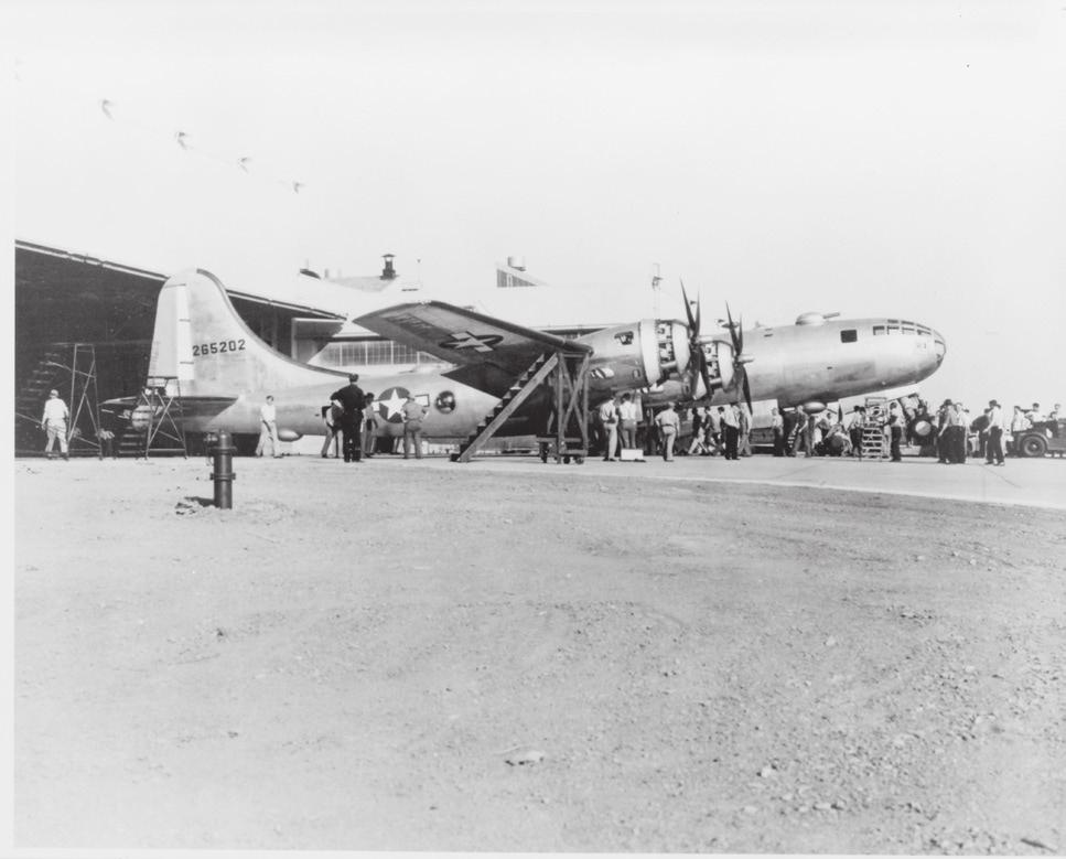 the B-29 Superfortress became ready for action.