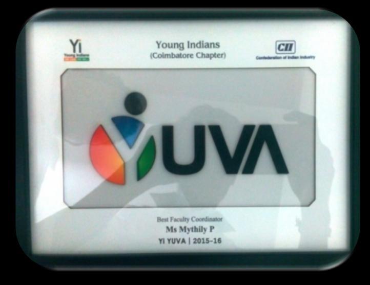 YUVA (for successfully conducting two Entrepreneurship Awareness Camps for