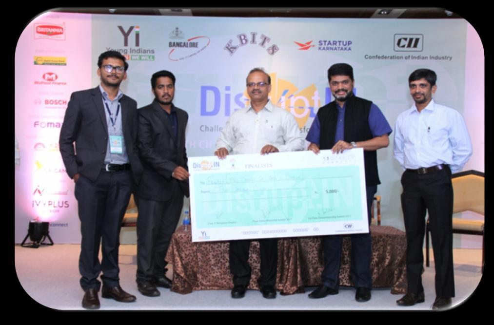 B. YuStart Challenge won by EDP Participant & PSGCAS Student YuStart is a National Startup Competition, conducted as part