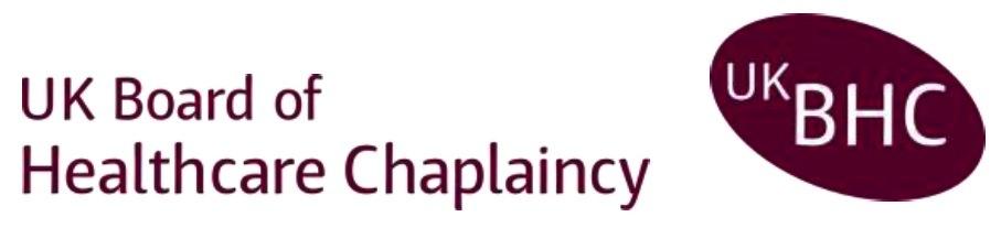 Healthcare Chaplaincy Bands and