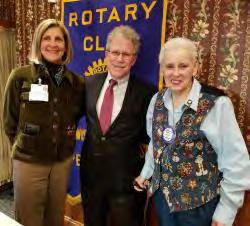 Clinical Psychologist Mick Smyer was the featured speaker at a recent meeting of the Lewisburg Sunrise Rotary Club.