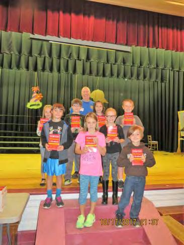 The third grade students at Central Columbia Elementary received