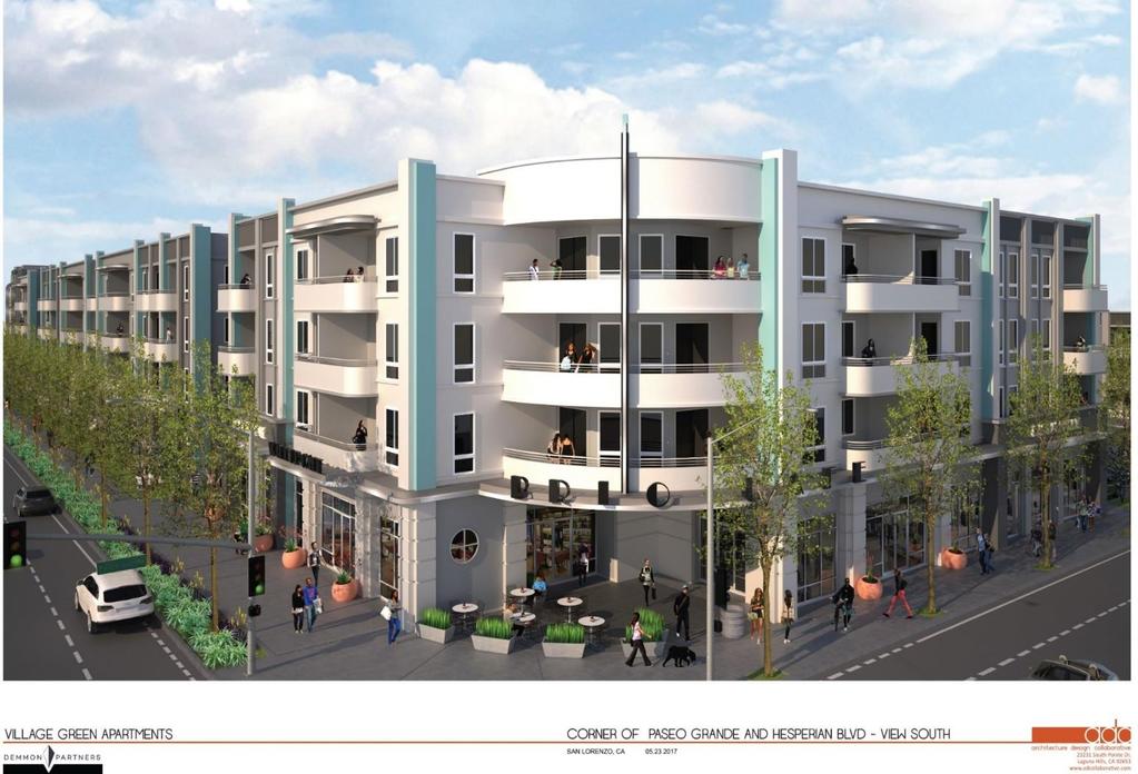 San Lorenzo Mixed-Use Project New development planned at Hesperian & Paseo Grande Developer meeting with San Lorenzo