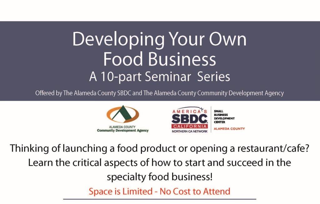 2018 Food Business Entrepreneurial Training Academy FBETA &