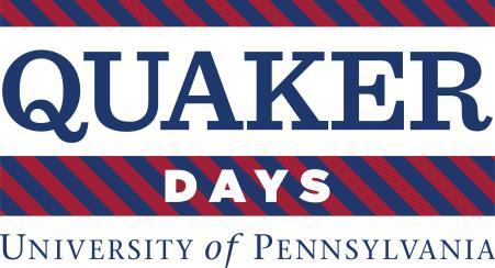 Frequently Asked Questions: Quaker Days General Information Who is invited? Registration Accommodations Guests Transportation What do I need to bring? What happens after I arrive on campus?