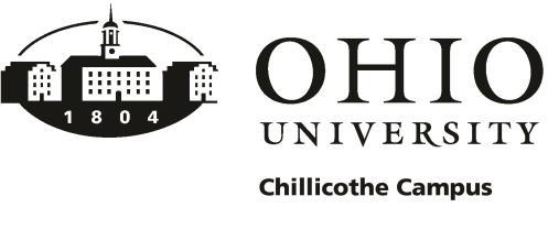 Ohio University Chillicothe Nursing Application To be submitted directly to the Nursing Office at OU-Chillicothe.