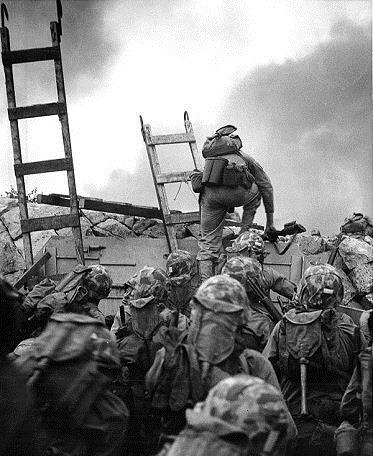 U.S. Marines go over the top at Inchon UN Forces Advance North Korean forces drove UN forces to Pusan MacArthur s