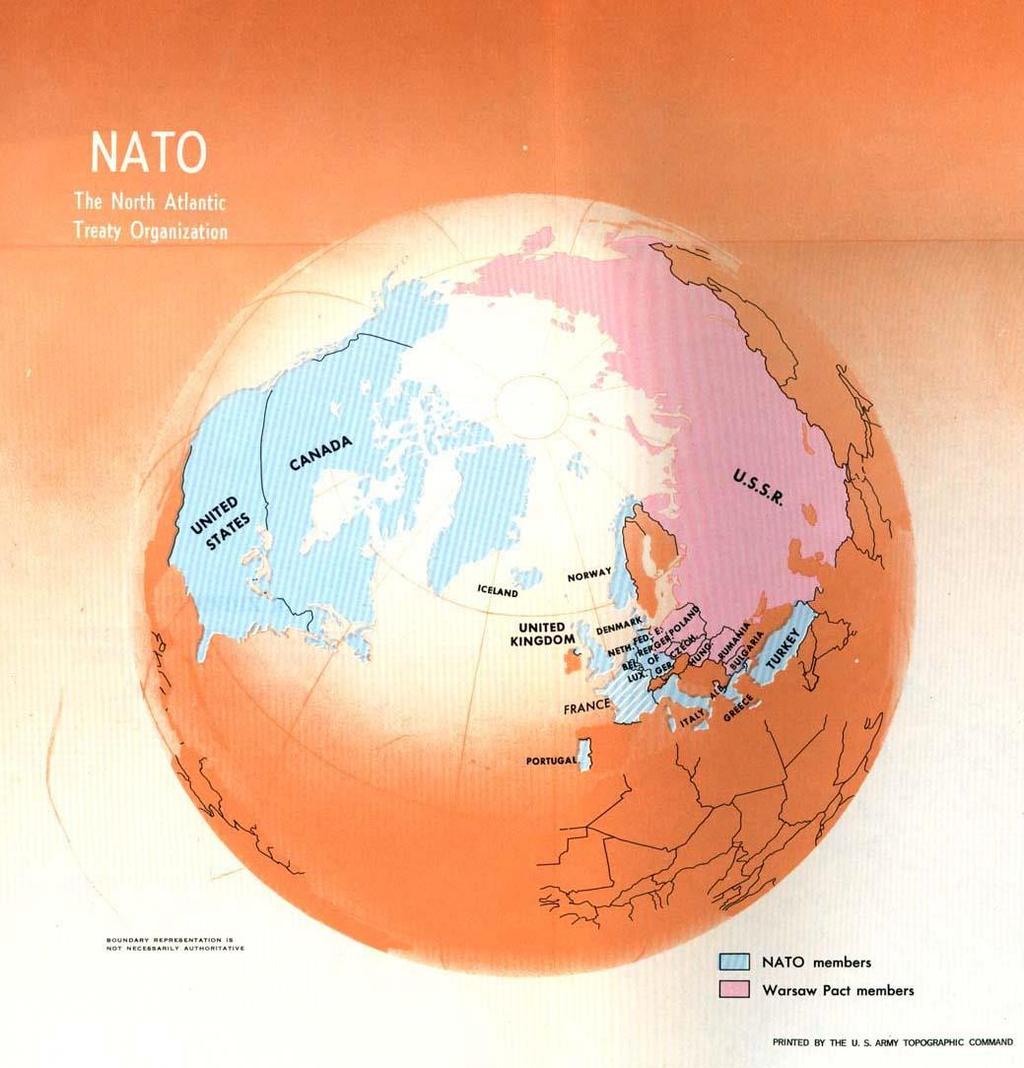 NATO and the Warsaw Pact NATO: North Atlantic Treaty Organization Twelve original member