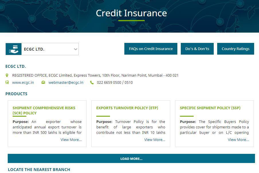 4. Credit Insurance Credit Insurance provides