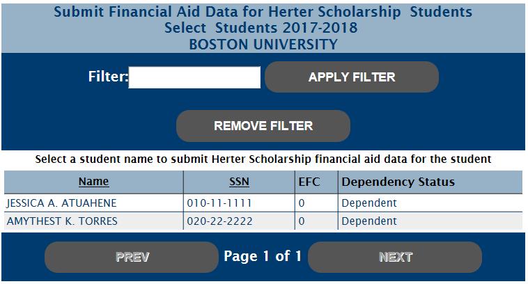 4 Submit Financial Aid Data 4.1 Submit Financial Aid Data To submit financial aid data for students, follow these steps: 1.