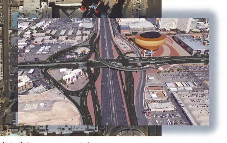 29, 2015 Expanded Tight Diamond Interchange Rendering Looking to the Southeast