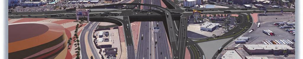 29, 2015 Rendering Looking to the South Expanded Tight Diamond Interchange Currently the project
